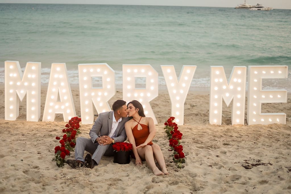 Miami Beach Proposal Photographer 10 Miami beach proposal engagement photographer