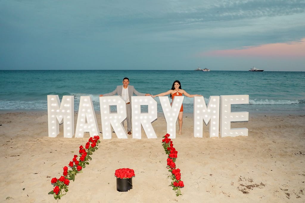 Miami Beach Proposal Photographer 9 Miami beach proposal engagement photographer