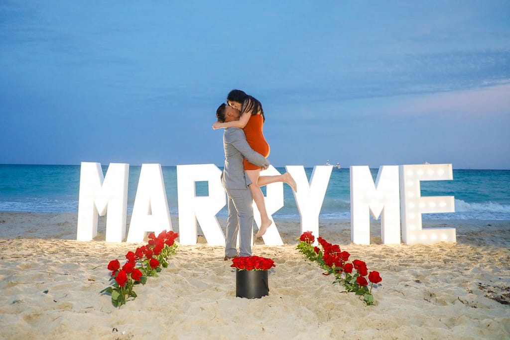 Miami Beach Proposal Photographer 6 Miami beach proposal engagement photographer