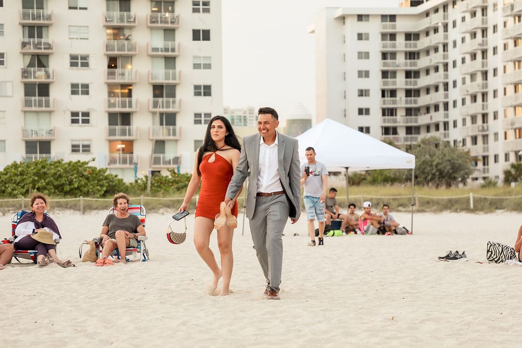 Miami Beach Proposal Photographer 2 Miami beach proposal engagement photographer