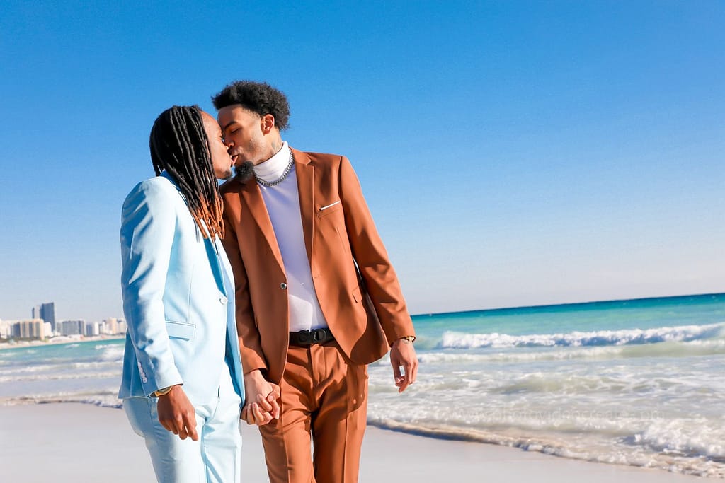 Miami LGBT Wedding Photographer 12 Miami beach LGBT couple model photo shoot 50