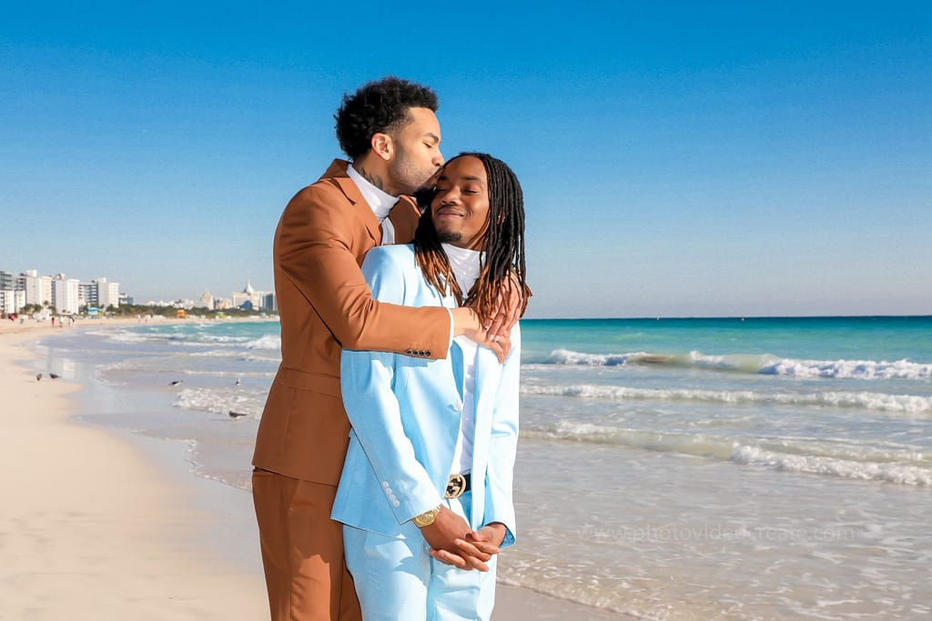 Miami LGBT Wedding Photographer 11 Miami beach LGBT couple model photo shoot 58