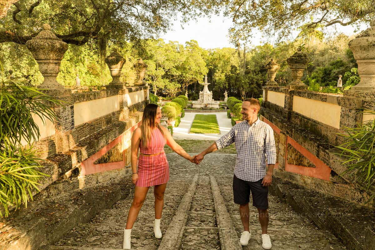 Vizcaya Musesum And Gardens Proposal Photographer