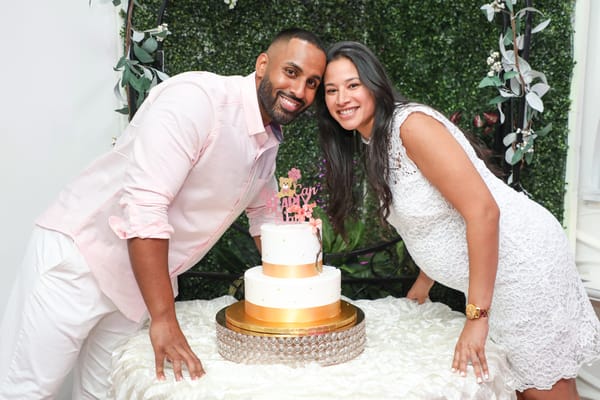 Photographer capturing joyful moments at a baby shower in Studio 305 Reception Hall, Miami